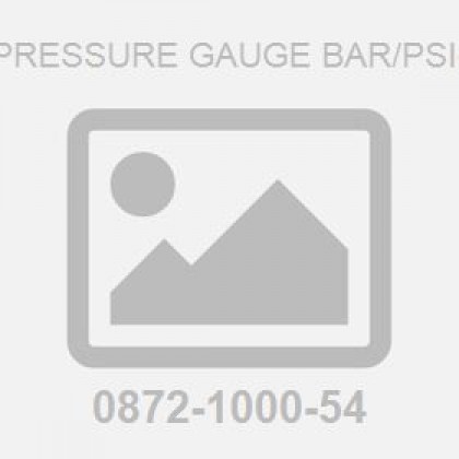 Pressure Gauge Bar/Psi-